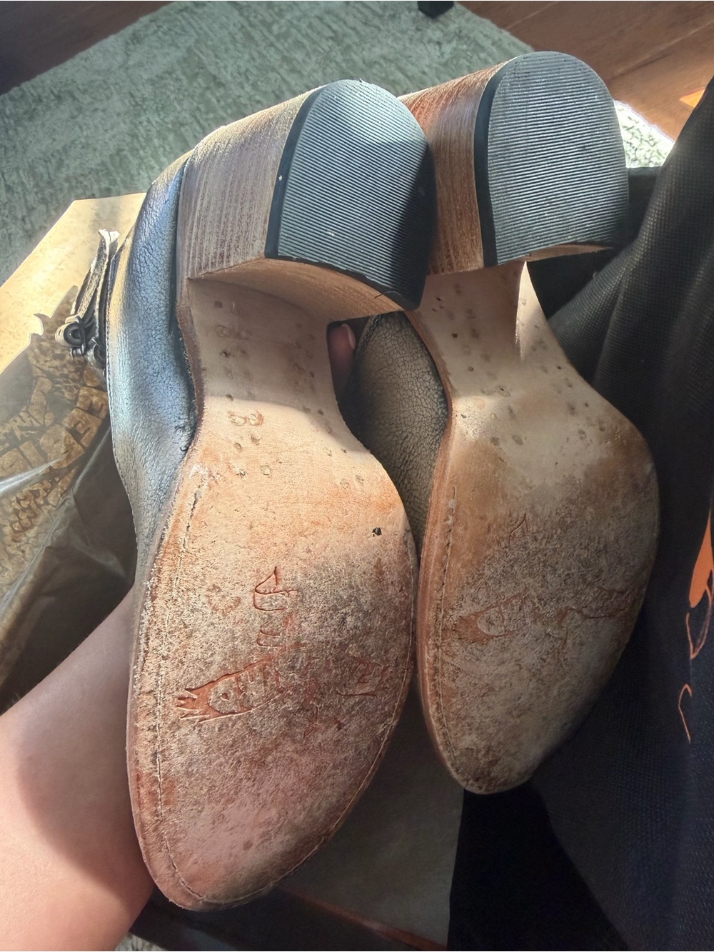 Freebird by Steven Metallic Taupe Double-Ankle Strap Pumps - Picture 4 of 6